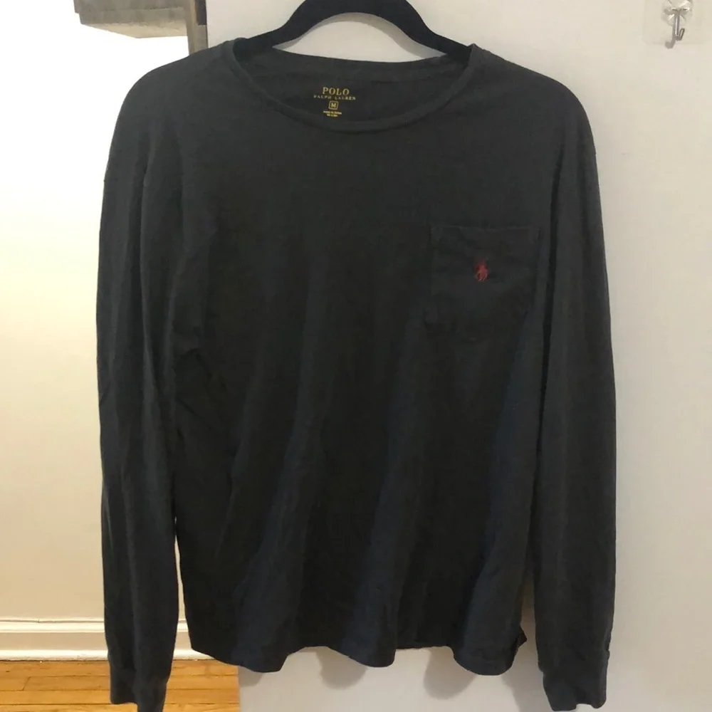 Polo Ralph Lauren long sleeve pocket logo T-shirt